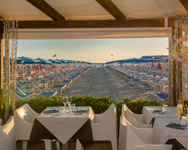 Ristorante sulla Spiaggia a Lido di Camaiore