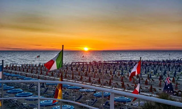 Lido di Camaiore Panorama Spiaggia