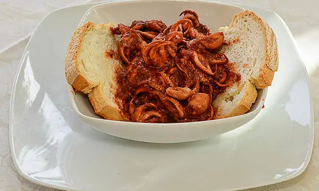 Piatto di gamberoni